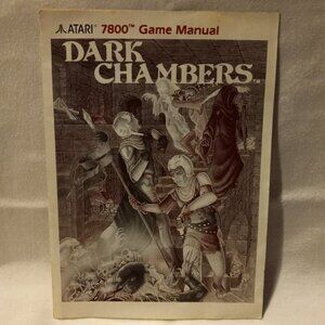 DARK CHAMBERS MANUAL - ATARI 7800